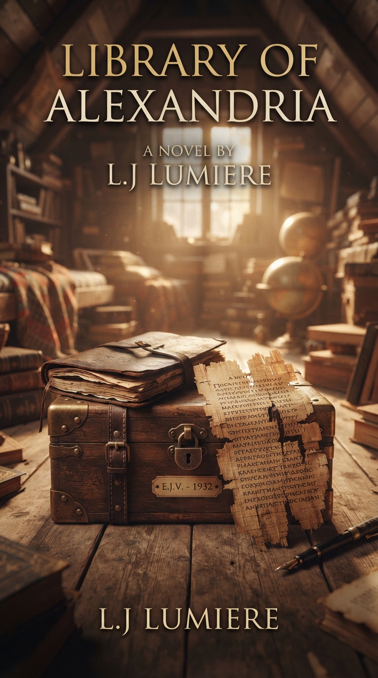 Cover of Library of Alexandria by L.J. LUMIERE